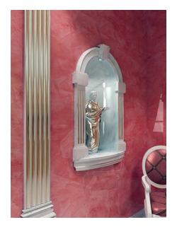 TREVIGNANO - Венецианская штукатурка с эффектом зеркально полированного мрамора.